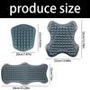Ergonomic Motorcycle Seat Cushions High Elasticity Layer Pressure Relief Design Non Slip PVC Base Universal for Bike