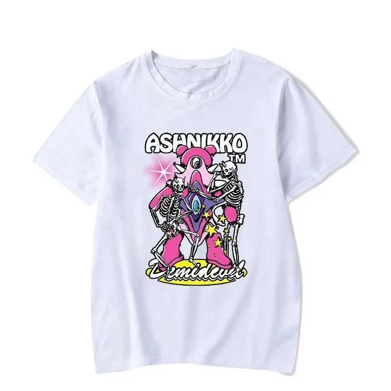 

Hot Popular Ashnikko Skeleton Dry Hump White S to 5XL Concert Shirt SG593 5XL різнокольоровий