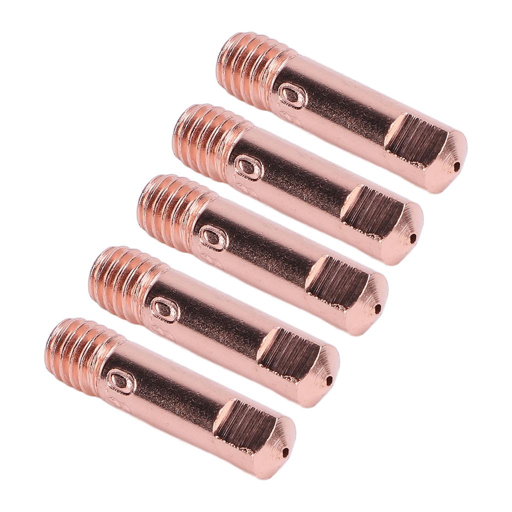 60 BUC Vârfuri de Contact 0,8 mm Vârf Eletrod Cupru de Rezervă pentru Sudură ARCCAPTAIN MIG200 MIG130