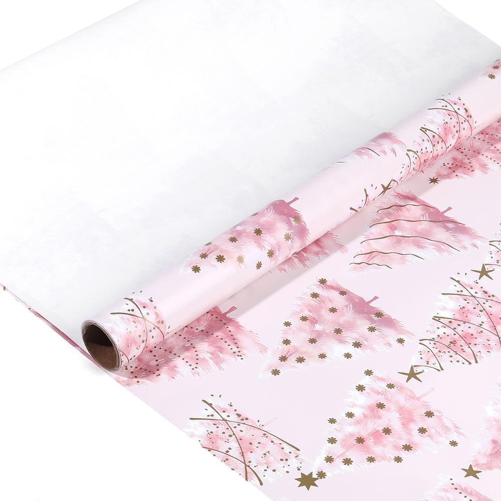 Pink Gift Wrapping Paper Gift Paper Decorative Paper Christmas Gift Wrapping Paper Suitable for Birthdays and Holidays