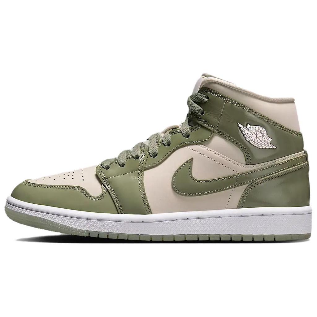 Jordan 1 Mid Se Sea Glass Oil Green Women's HF4079-003