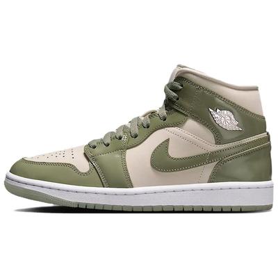 Zapatillas Air 1 Mid SE Sea Glass para Mujer Verde Aceite-Verde Metálico-Plata HF4079-003