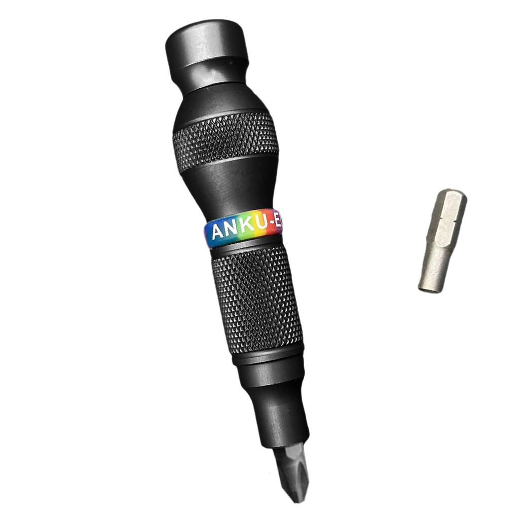 Self Locking 6.35 Magnetic Screwdriver Handle Full Aluminum Alloy Ergonomic Grip For Precision Tasks