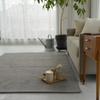 Suminoe Custom Rug, Dark Gray, 80cm Wide X 105cm Long, ECOROA, Flame Retardant, Deodorizing