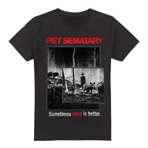 Pet Sematary Mens Cat Poster T-Shirt