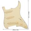 Pre Wired Pickguard Pickup Set Single Coil Beige Electric Guitar Musical Instrument Accessories