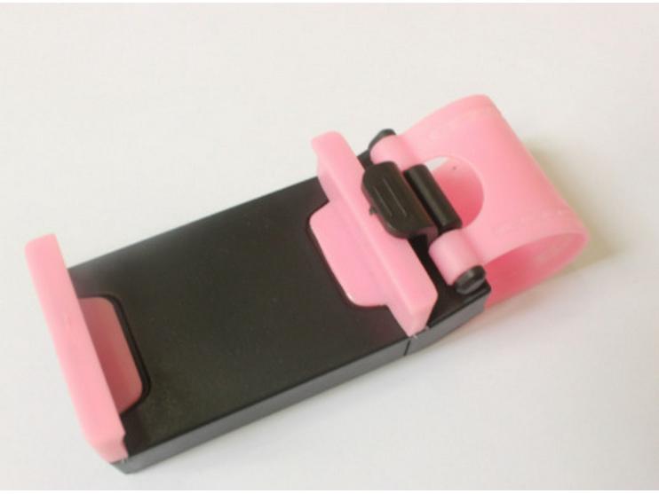 Car Steering Wheel Phone Holder Clip Accessory