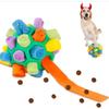 Interactive Dog Snuffle Ball Toy TPR Hollow Treat Dispensing Puzzle Mental Stimulation Anti-Destructive Behavior