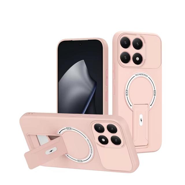 

Folding Kickstand Magnetic Phone Case For Xiaomi Mi 15T Pro Matte Skin Feel Shockproof Cover For Xiaomi 15T 14T Pro Cases Xiaomi 14t