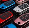 Soft Tpu Car Key Case Cover Keychain For Ford Fiesta Focus 2 Falcon Ecosport Escape Kuga Ecosport Galaxy B-Max C-Max Protector