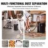 Cyclone Dust Separator Vacuum Cleaner Separator 4" for 18.9-37.85L Tank
