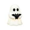 Glow in Dark Halloween Mini Ghost Statue 1PC Luminous Resin Ornament Portable Table Decor for Halloween Party Home Gift