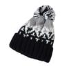 Thickened Winter Hat Warm Beanie Hats Fashion Pompoms Hat  Women