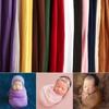 Colorful Shoot Backdrop Milk Napped Cotton Blanket Photography Props Swaddling Baby Photo Wrap