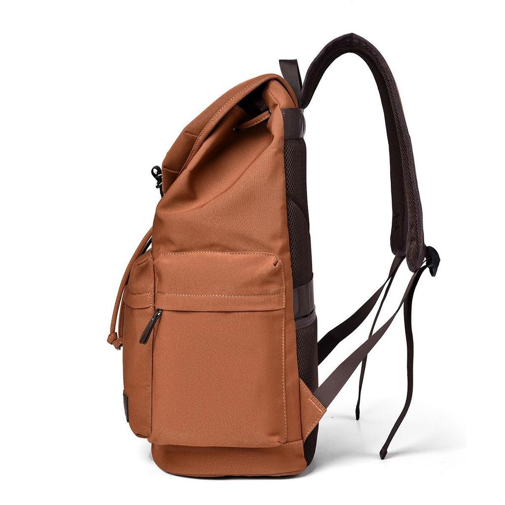 Retro Canvas Backpack: Lightweight, Large Capacity Travel Bag for Men, Perfect for College Students and Fashion Enthusiasts