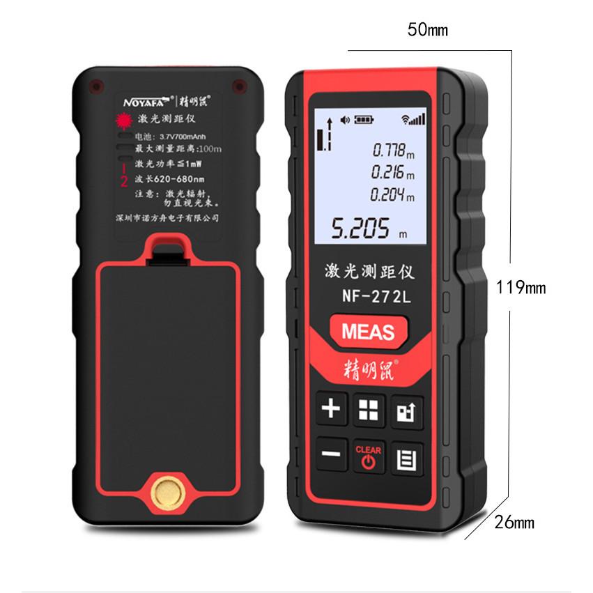 Handheld Infrared Measurement NF-271 High Precision Laser Rangefinder Electronic Ruler Professional Measuring Tool