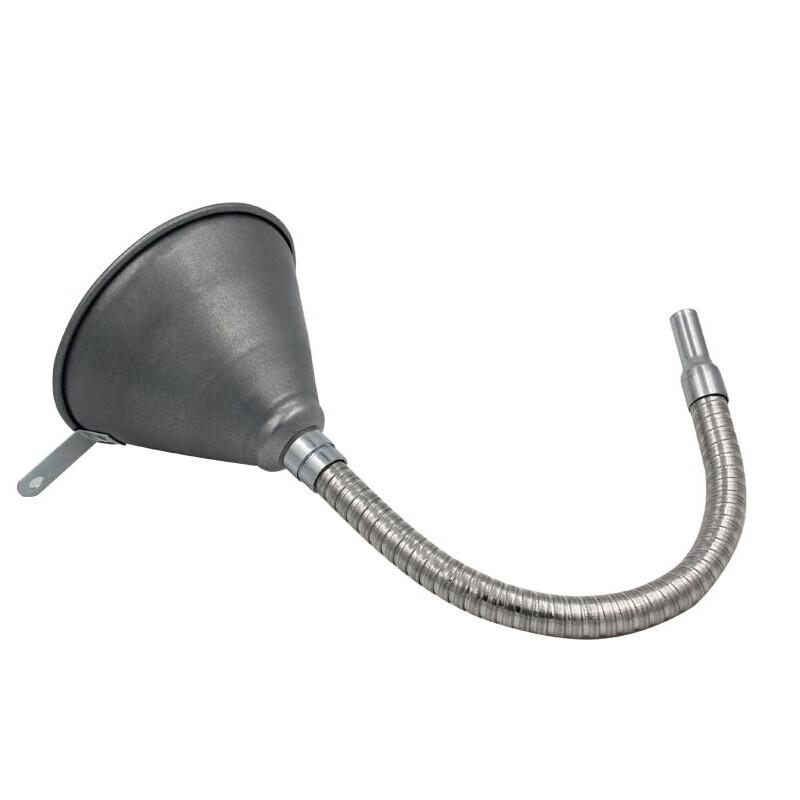 Huga Flexible Metal Fuel Funnel with Filter Screen