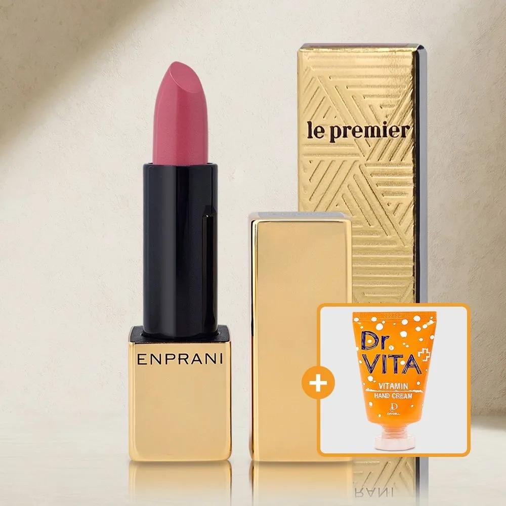 ENPRANI Le Premium Lipstick BE01 Goddess Beige + Vitamin Hand Cream