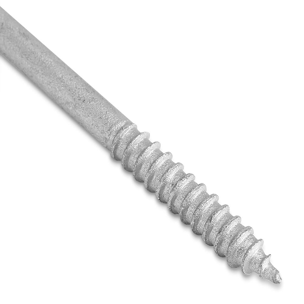 50Pcs Black Field Guardian Wood Post Screw In Fencing Ring Insulator