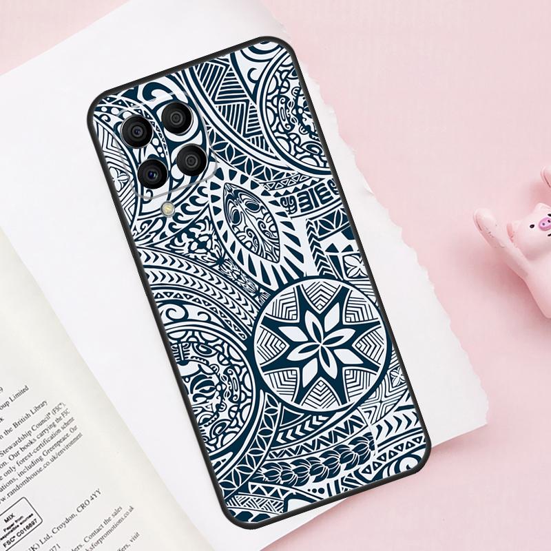 Maori Polynesian Samoan Tribal Case For Samsung Galaxy M52 M32 M12 M13 M53 M51 M31 M11 M14 M34 M54 M16 M36 M56 M15 M35 M55