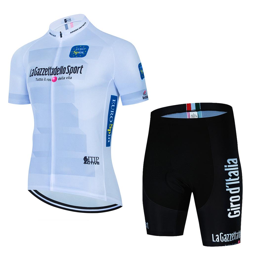 2026 Tour De Giro D'ITALIA Cyklistický dres Set Pánský Krátký rukáv Horská uniforma Ropa Ciclismo Cyklistický dres Cyklistické oblečení Oblek