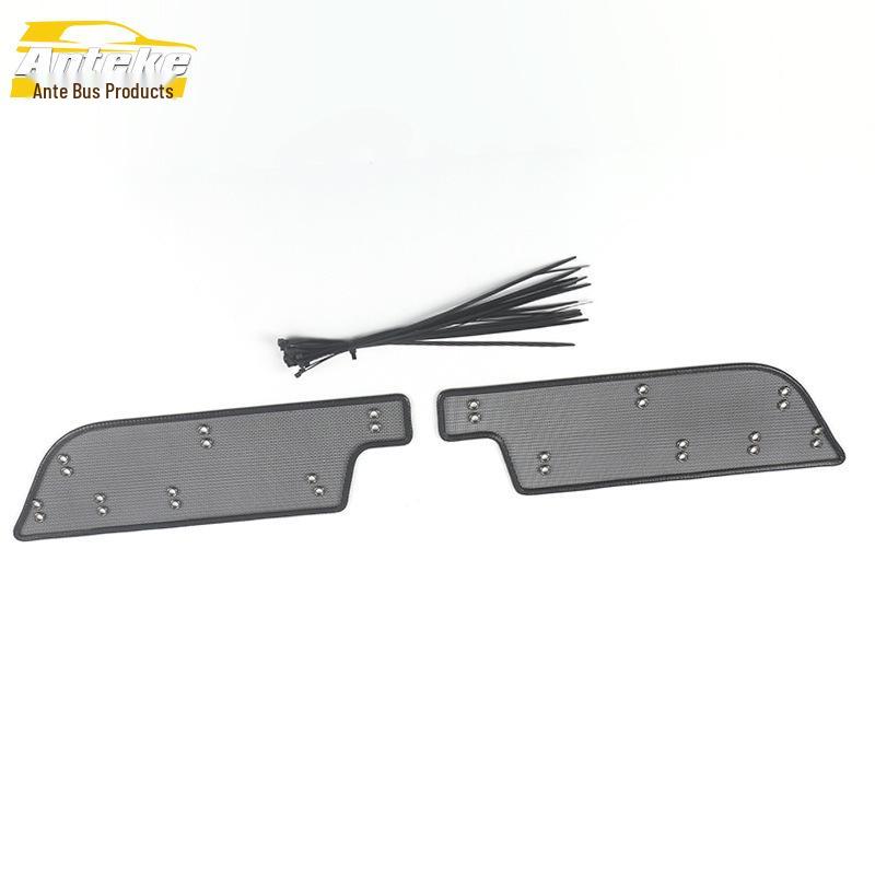 Fits 20 Models: Insect Screen Sequins & Diamond Mesh Radiator Decorative Panel - Car Exterior Accessories