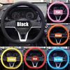 Universal Car Steering Wheel Cover Anti-slip Protective Cover Soft And Silicone Steering Car Wheel Cover Protection