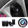 Alloy Car Wheel Tire Valve Stems Caps Dust Cover Protect Accessories For BMW 50th Anniversary 3 5 7 Series E83 F16 E70 Sticker