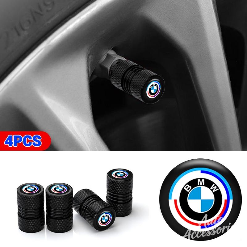 Alloy Car Wheel Tire Valve Stems Caps Dust Cover Protect Accessories For BMW 50th Anniversary 3 5 7 Series E83 F16 E70 Sticker