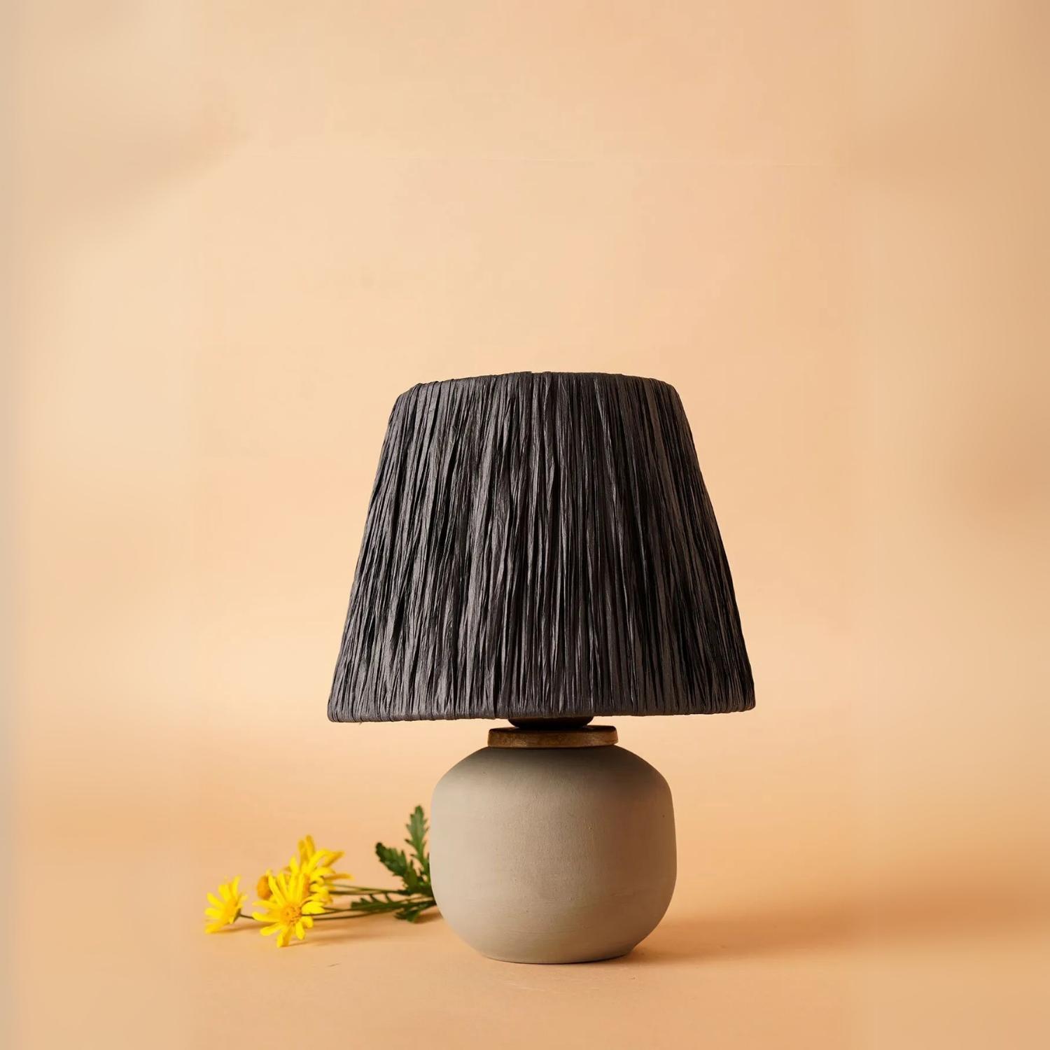 

Tournant Handmade Ceramic Lampshade Gray 33 cm сірий колір