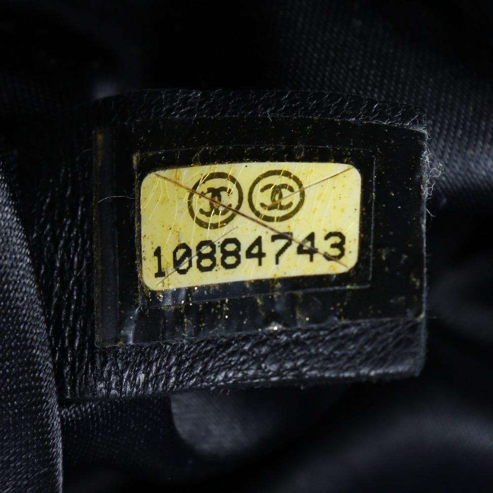 Chanel ChainShoulder Shoulder Bag A33096 COCO Mark Gamaguchi 2WAY Black Velor Women Used