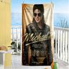 Michael Jackson Strandtuch Superweiche Mikrofaser Schnelltrocknendes Gewebe Bequem Leicht