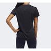 Adidas Own The Run Climalite Running Short Sleeve T-Shirt Women Tops Black DQ2630