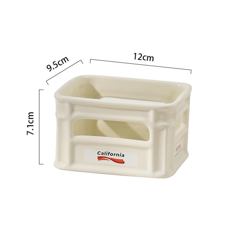 2025 Creative Ceramic Snack Bowl Living Room Home Fruit Bowl Cafe Snack Basket Popcorn French Fries Bowl