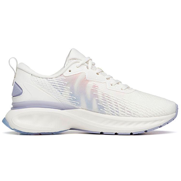 Anta 1.5 Big Data Durable Breathable Low-Top Running Shoes Women sneakers White Purple 122135586-2