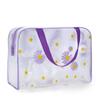 Transparent PVC Storage Bag with A Zipper, Stackable Storage Bag,Portable Toiletry Bag,Makeup Bag,For Travel, Daily Organization