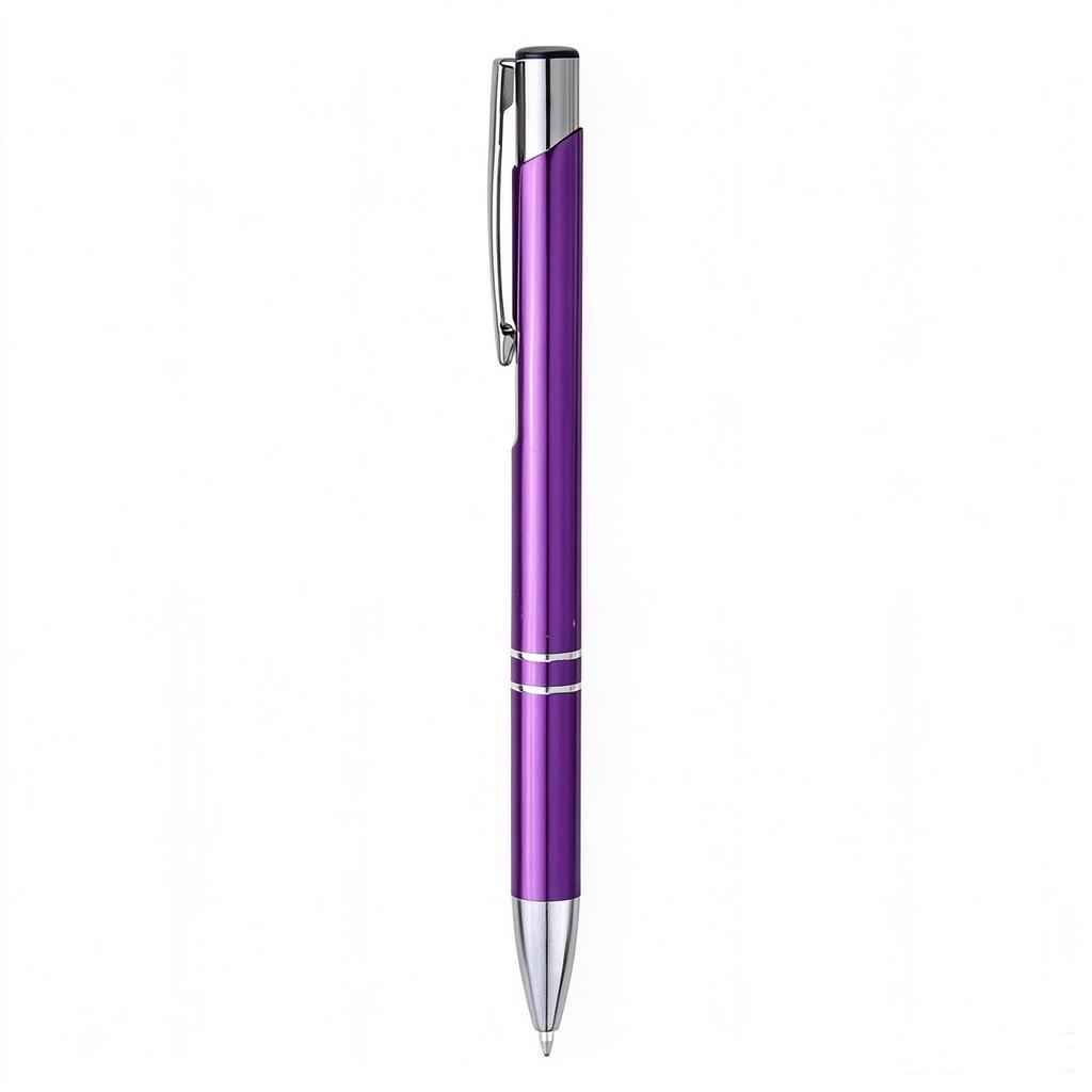 Aluminum Barrel Oil-Based Ballpoint Pen - Custom Logo, Creative Gift, Engraving Option, Advertising Pen
