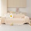 Autumn and Winter Soft Living Room Sofa Towel Creative Caterpillar Comfortable Rose Velvet Home Sofa Towel Solid Color Blanket