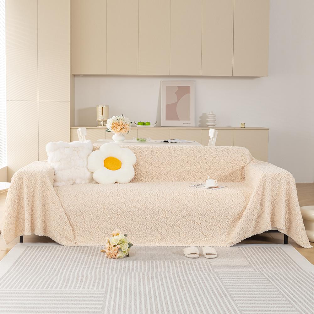 

Мягкое полотенце для дивана в гостиную на осень и зиму, креативное гусеничное, удобное розовое бархатное полотенце для домашнего дивана, однотонное одеяло 180*130cm