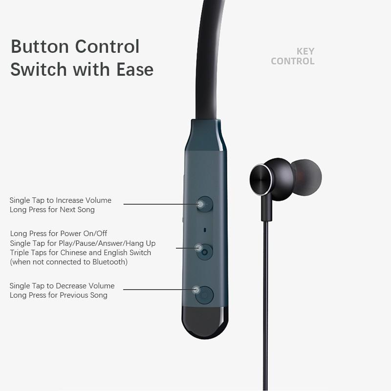 Sports Earphones Flybot Action Bluetooth Neckband Intex Neckband