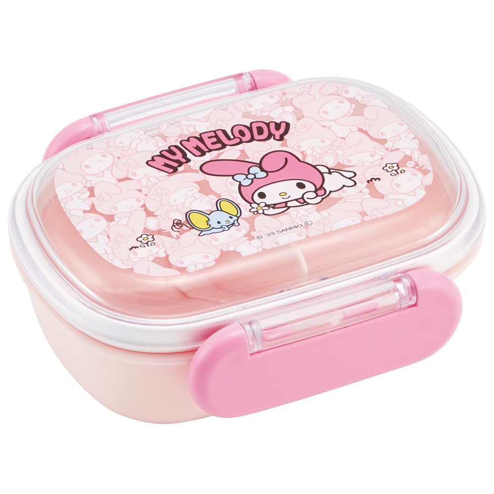 Skater Lunch Small Single Dome Softly Fills Made In Sanrio My Ushirou QAF1AG Kids' Box, Size, Tier, 270ml, Shape, Kids' Lunch, Antibacterial, Japan,