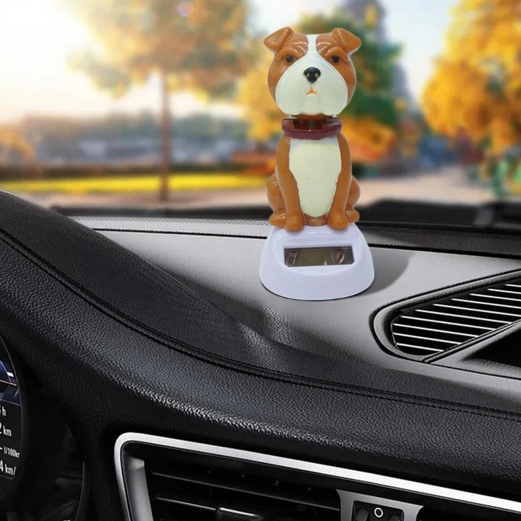 Dashboard Bobblehead, Animal Solar Bobblehead | Solar Bobblehead for Dog
