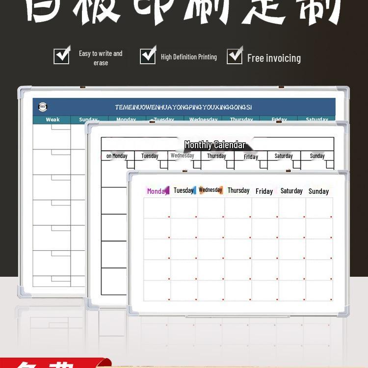 Magnetic Erasable Whiteboard Wall Sticker for Workshop Management Kanban