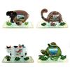 Elephant Cow for Turtle Photo Frame Pendant Silicone Mold Resin Casting Jewelry