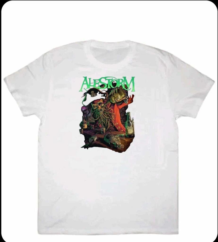 Alestorm Band Graphic Print Mens Unisex 100% Cotton T-shirt Mens Tees Top