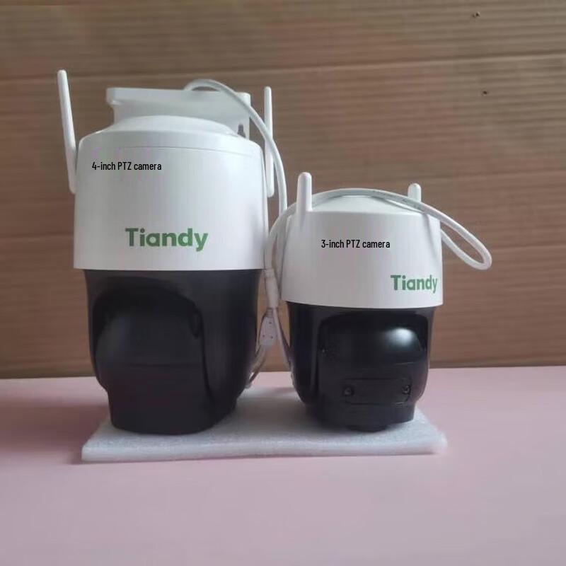 Tiandoweiye 4MP WiFi Voice Call PTZ Security Camera CN Plug (adapter Included)