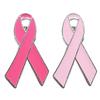 Damskie Broszki Wstążkowe Pin Zapobieganie Raka Piersi Odznaki Klapowe Biżuteria Prezent