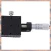 2025 Trend X Axis 40X40mm Knob Micrometer Sliding Stage Guide Rail Type Platform Manual Displacement Sliding Table Easy Install