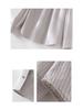 Women's Pure Cotton Striped Shirt with Ribbon Design - Slimming, Loose-Fit, Casual Spring Top