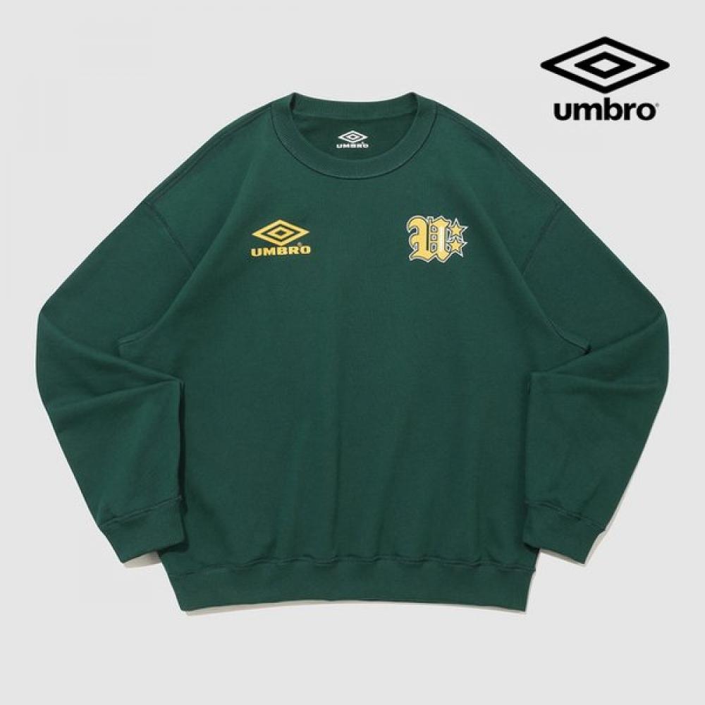 Umbro Men S SweatShirt Bgn ur121cfS23 Green (BGN)/90